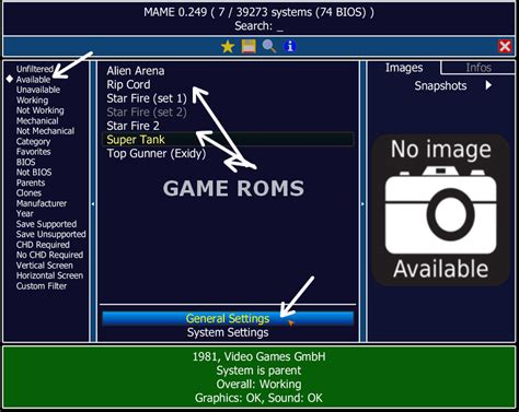 Basic MAME Usage and Configuration.